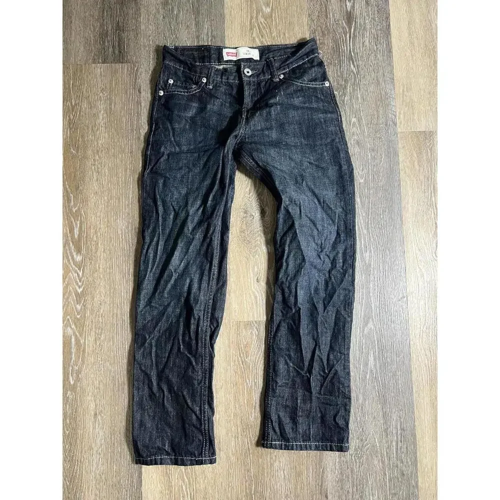 Levi's 514 Straight‎ Dark Wash Jeans